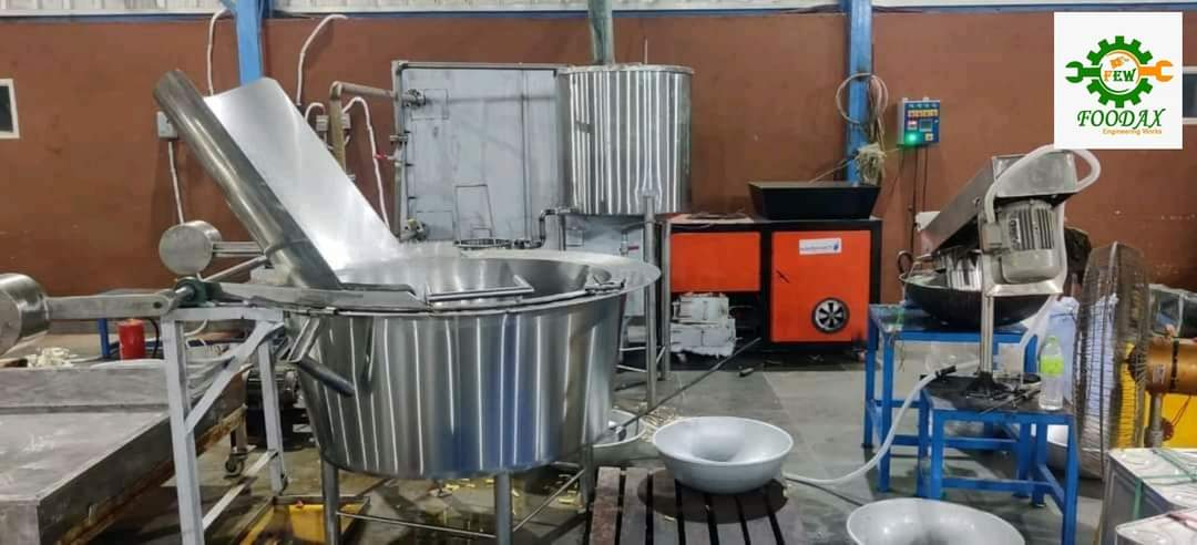 Potato & Banana Chips Batch Fryer - food processing machinery by Foodax Engineering Works